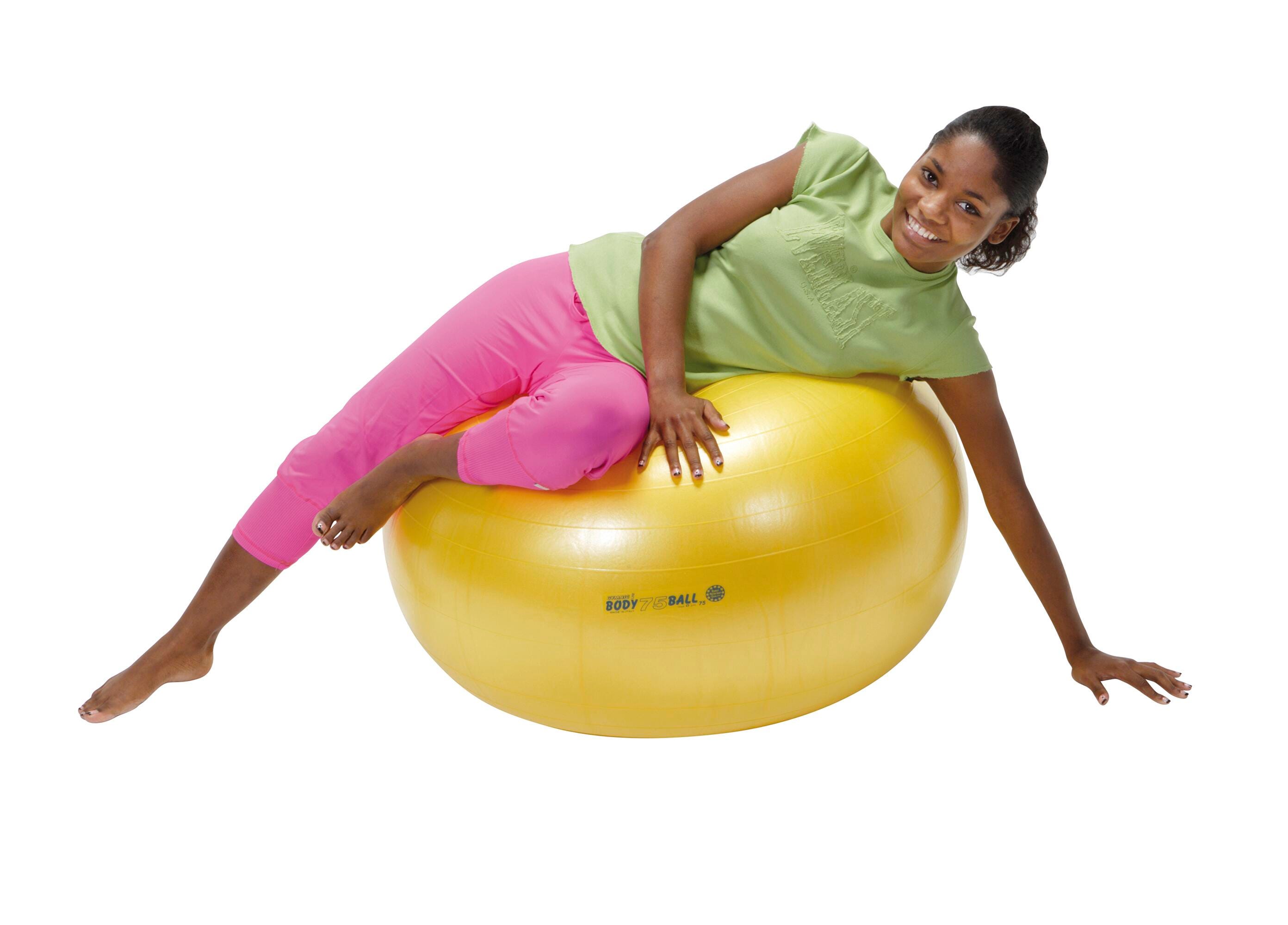 Gymnic Giant Body Ball 29 1 2 Inches Yellow Each